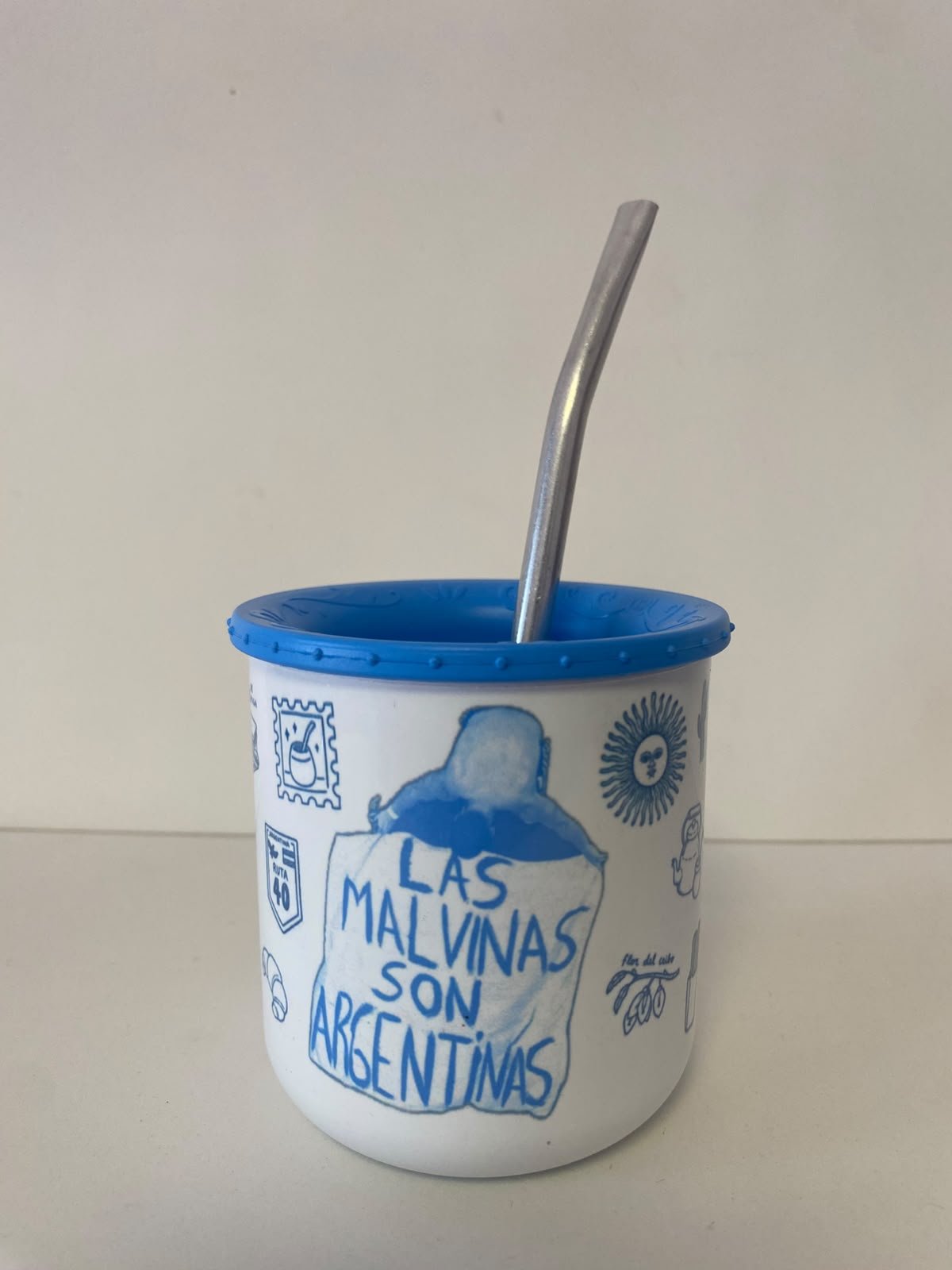 Set Matero Completo 1 (mate sabio+termo digital 1/2 lts.+yerbera+azucarera) - Imagen 5