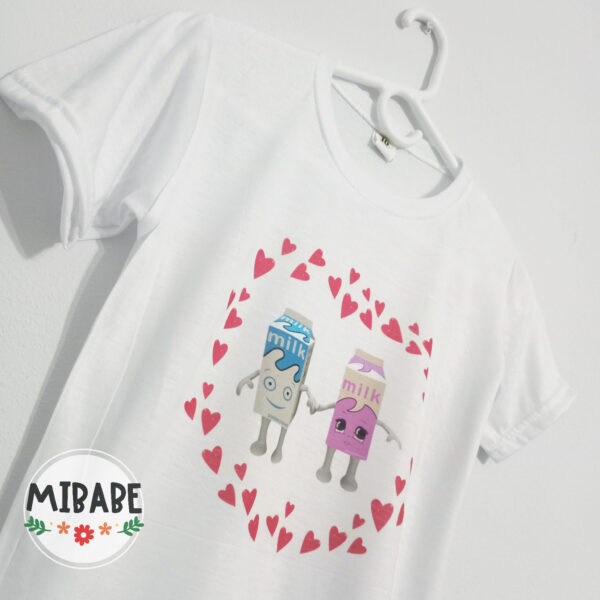 REMERA BLANCA DE SPUN - NIÑOS - Image 2