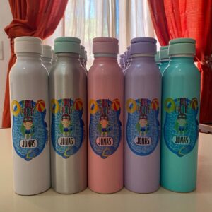 Botellas Aluminio Colores