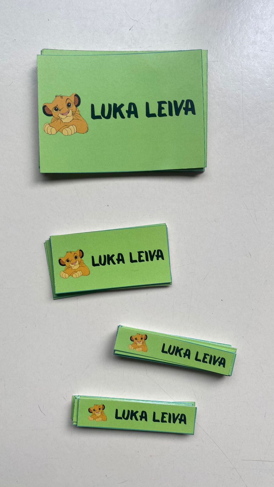 Etiquetas Escolares (carpetas/cuadernos/lápices) - Image 3