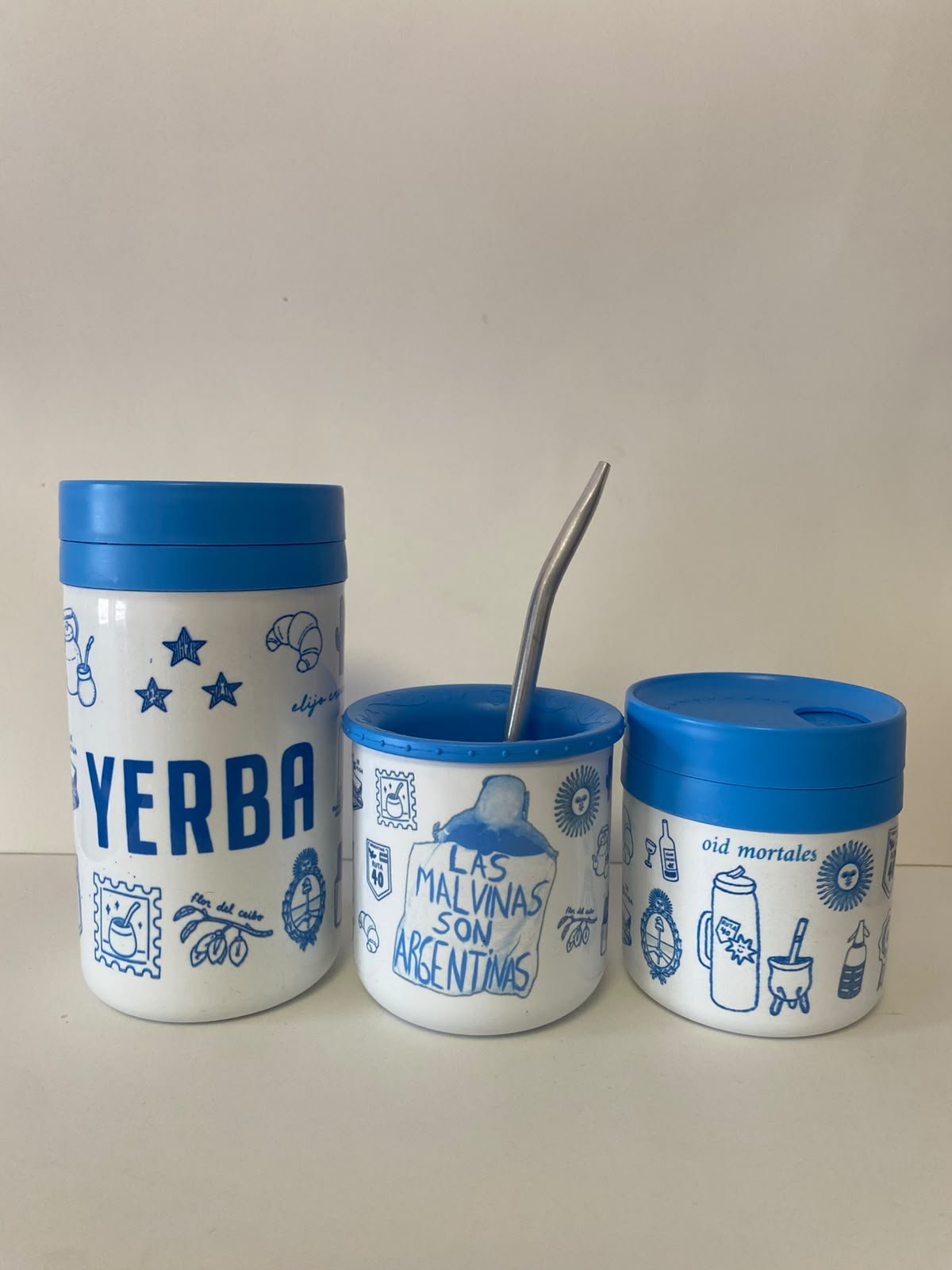 SET 3 PIEZAS : Mate sabio + Yerbera & Azucarera - Imagen 6