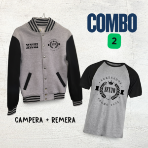 COMBO 2 : CAMPERA + REMERA