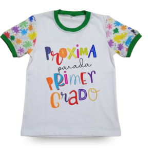 REMERA MANGAS CON DISEÑO + PUÑO