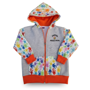 CAMPERA COMBINADA CON DISEÑO
