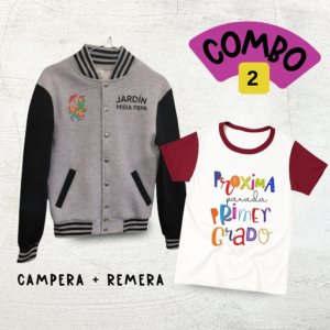 COMBO 2 : CAMPERA + REMERA