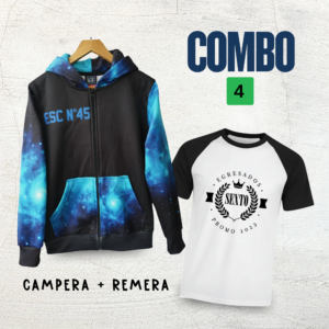 COMBO 4 : CAMPERA + REMERA