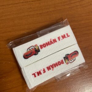 Etiquetas para ropa Pack x32